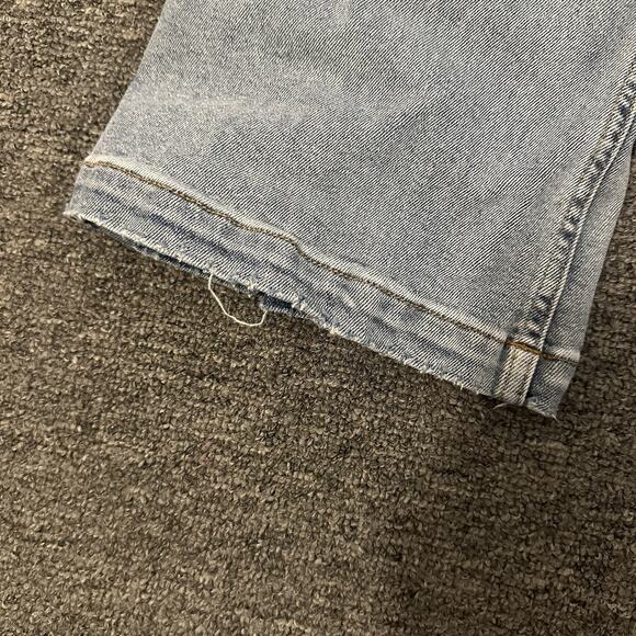 Vigoss Jagger Boot Cut Jeans Large Pockets Size 18 Light Wash - Picture 3 of 6